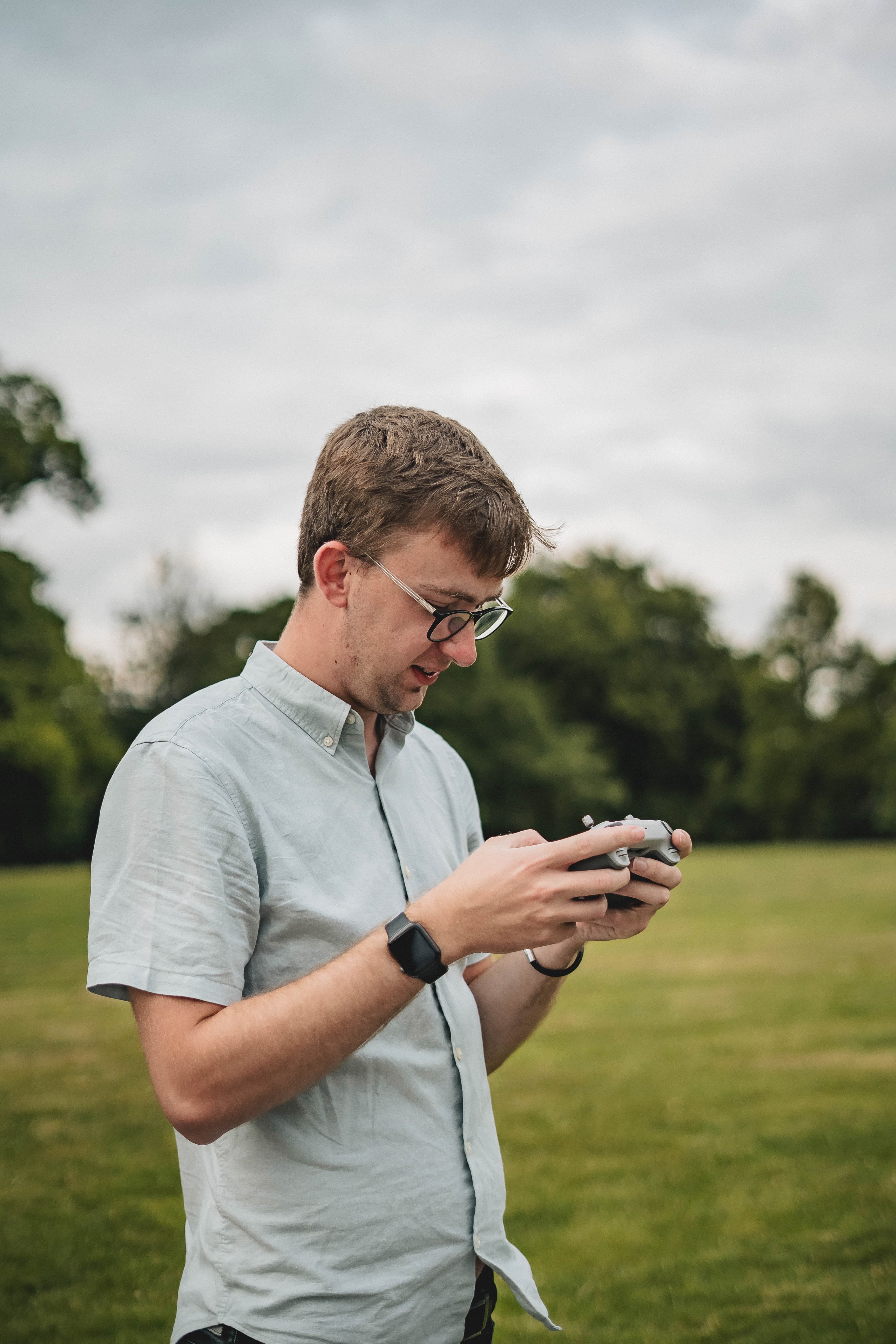 Jacob White, wedding filmmaker at work